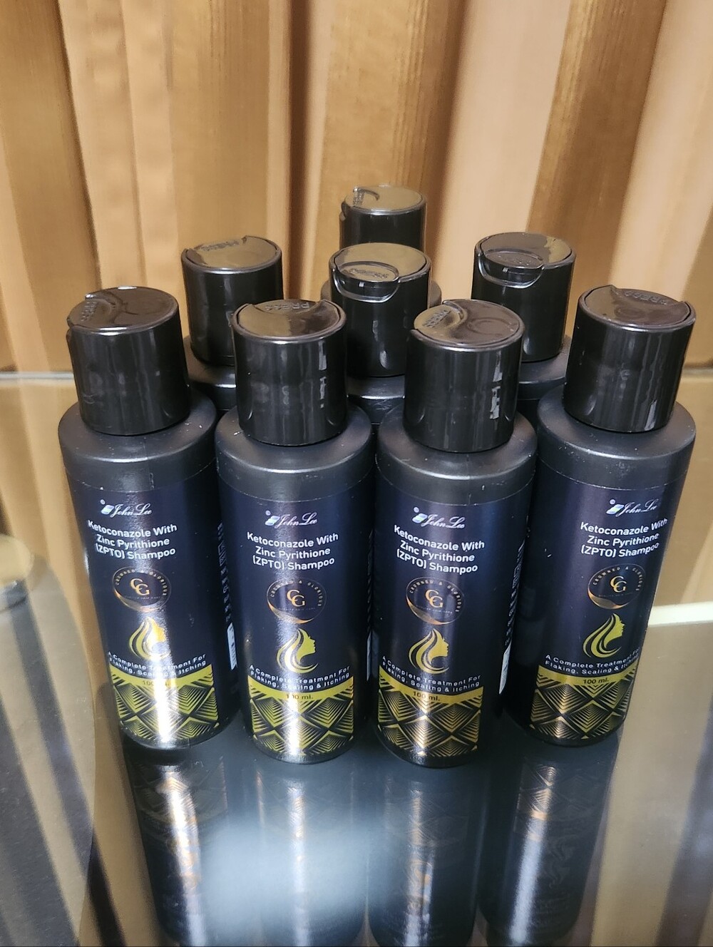 Set of 8 (eight) Anti Dandruff Shampoo without boxes
